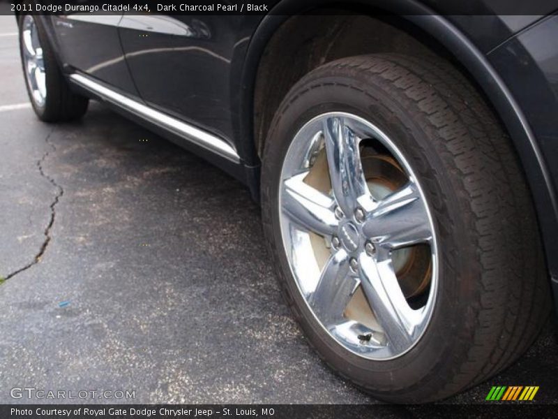 Dark Charcoal Pearl / Black 2011 Dodge Durango Citadel 4x4