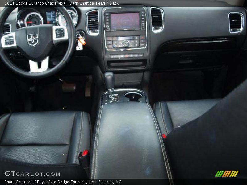 Dark Charcoal Pearl / Black 2011 Dodge Durango Citadel 4x4