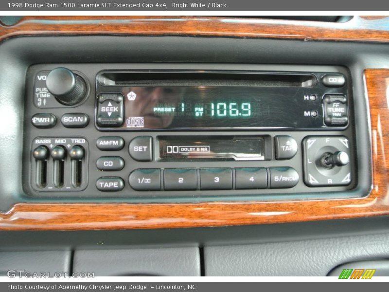 Audio System of 1998 Ram 1500 Laramie SLT Extended Cab 4x4