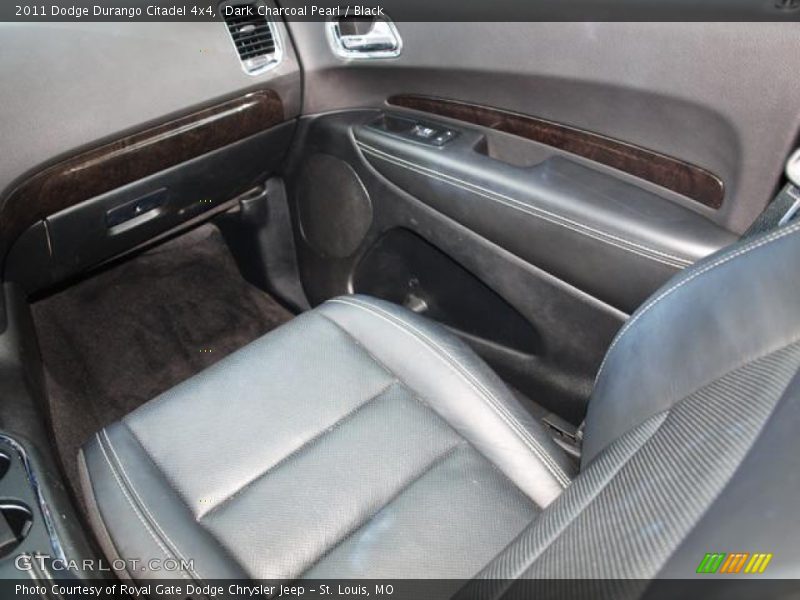 Dark Charcoal Pearl / Black 2011 Dodge Durango Citadel 4x4