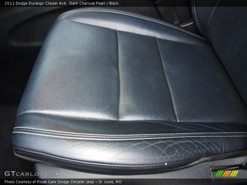 Dark Charcoal Pearl / Black 2011 Dodge Durango Citadel 4x4
