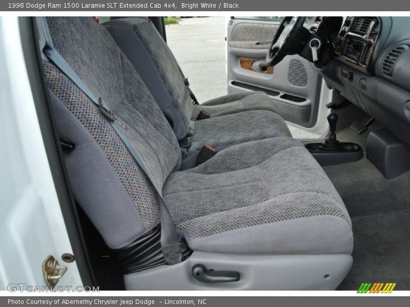 Bright White / Black 1998 Dodge Ram 1500 Laramie SLT Extended Cab 4x4