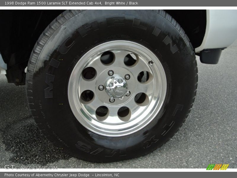 Custom Wheels of 1998 Ram 1500 Laramie SLT Extended Cab 4x4