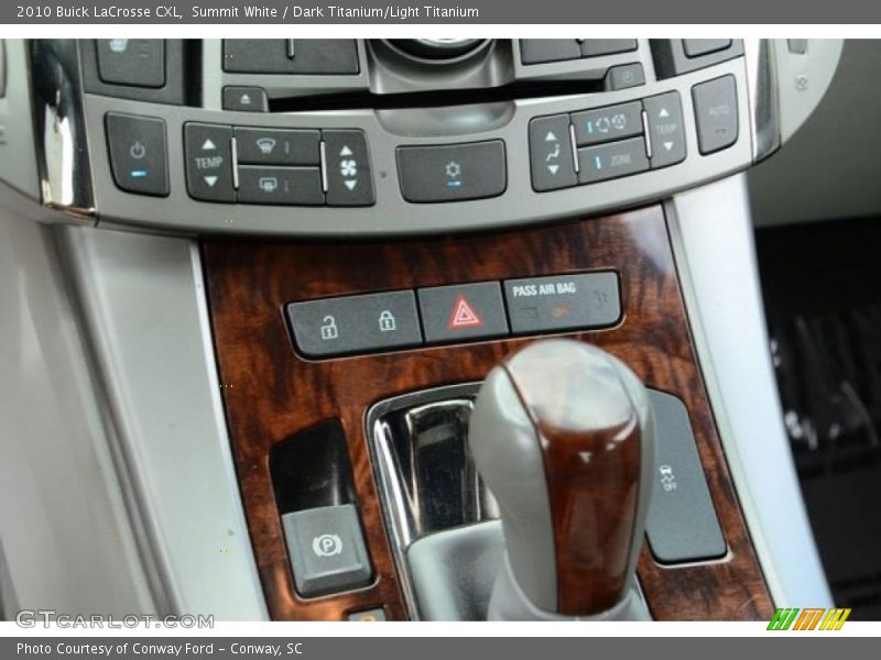Controls of 2010 LaCrosse CXL
