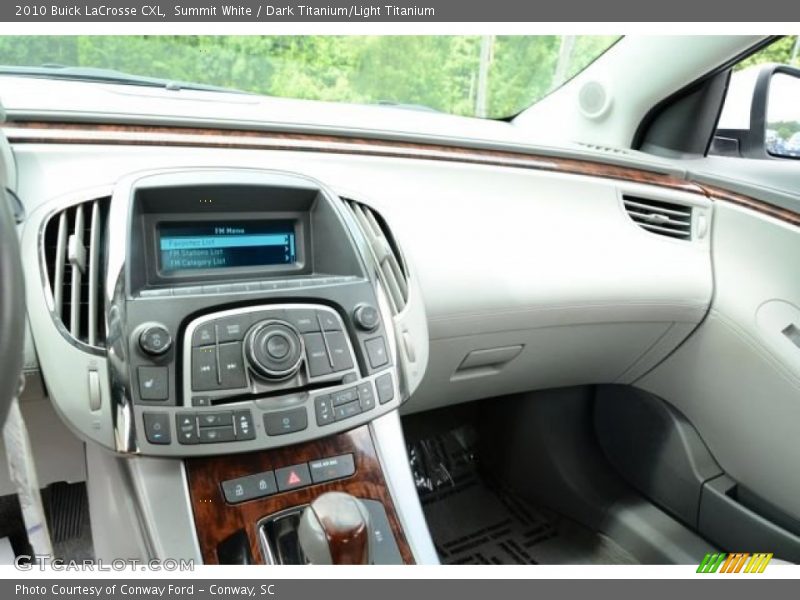 Summit White / Dark Titanium/Light Titanium 2010 Buick LaCrosse CXL
