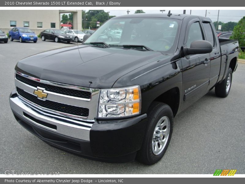 Black / Ebony 2010 Chevrolet Silverado 1500 LT Extended Cab