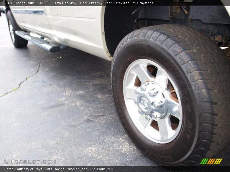 Light Cream / Dark Slate/Medium Graystone 2010 Dodge Ram 2500 SLT Crew Cab 4x4