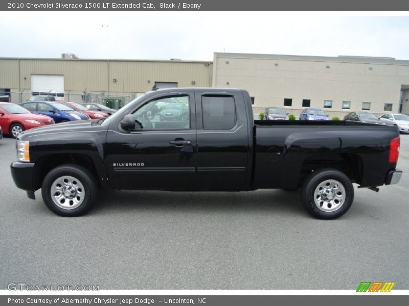 Black / Ebony 2010 Chevrolet Silverado 1500 LT Extended Cab