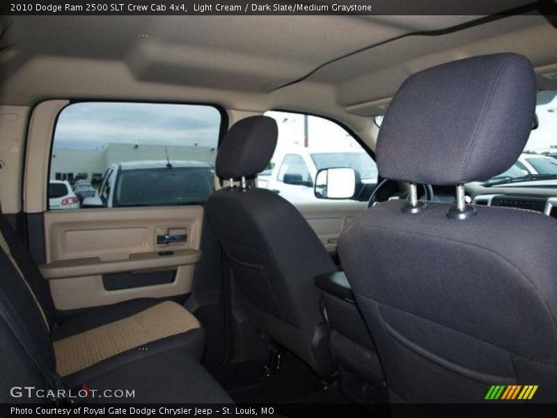 Light Cream / Dark Slate/Medium Graystone 2010 Dodge Ram 2500 SLT Crew Cab 4x4