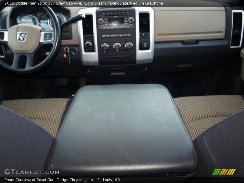 Light Cream / Dark Slate/Medium Graystone 2010 Dodge Ram 2500 SLT Crew Cab 4x4
