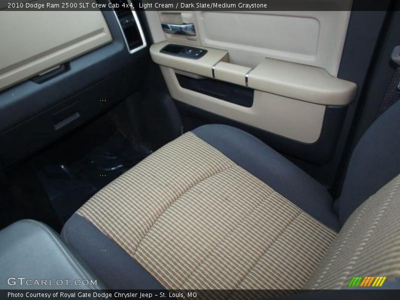 Light Cream / Dark Slate/Medium Graystone 2010 Dodge Ram 2500 SLT Crew Cab 4x4