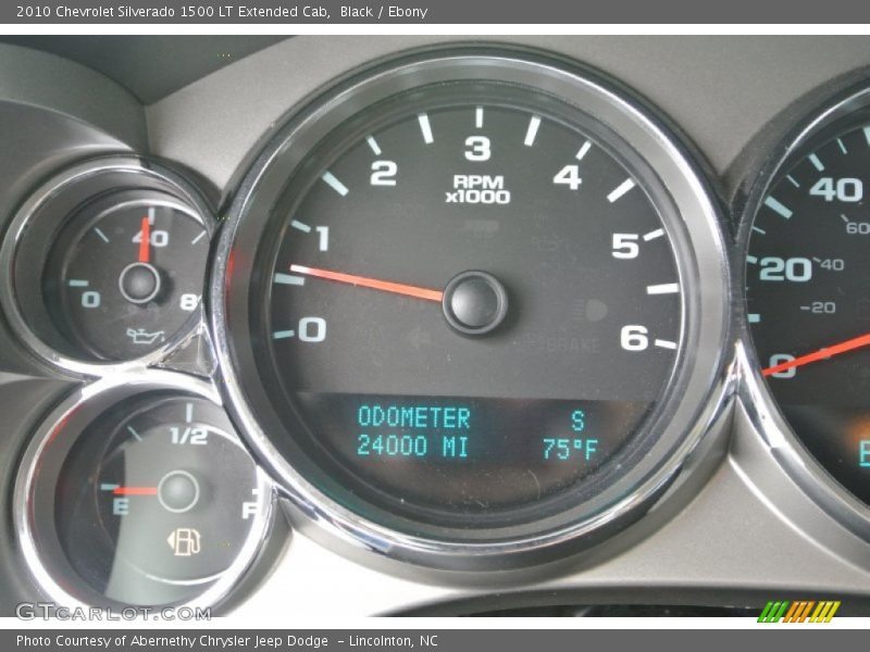 Black / Ebony 2010 Chevrolet Silverado 1500 LT Extended Cab