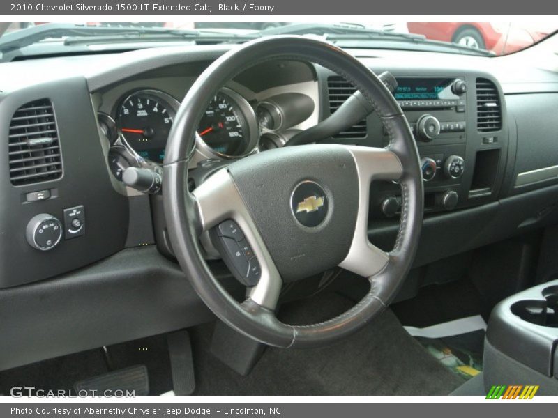 Black / Ebony 2010 Chevrolet Silverado 1500 LT Extended Cab