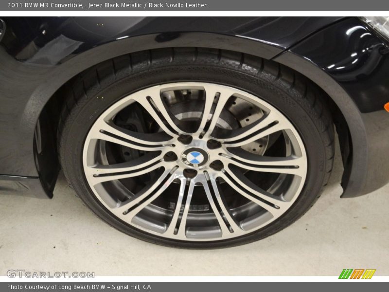 Jerez Black Metallic / Black Novillo Leather 2011 BMW M3 Convertible