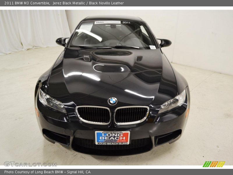 Jerez Black Metallic / Black Novillo Leather 2011 BMW M3 Convertible
