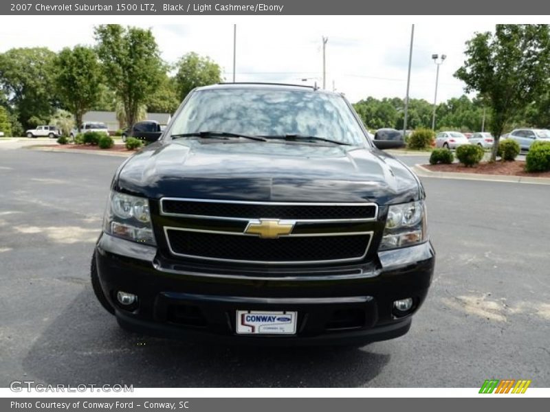 Black / Light Cashmere/Ebony 2007 Chevrolet Suburban 1500 LTZ