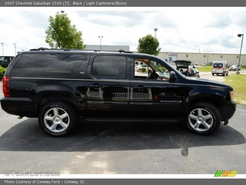 Black / Light Cashmere/Ebony 2007 Chevrolet Suburban 1500 LTZ