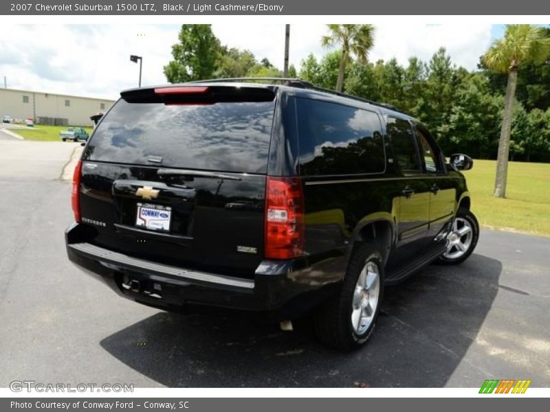 Black / Light Cashmere/Ebony 2007 Chevrolet Suburban 1500 LTZ