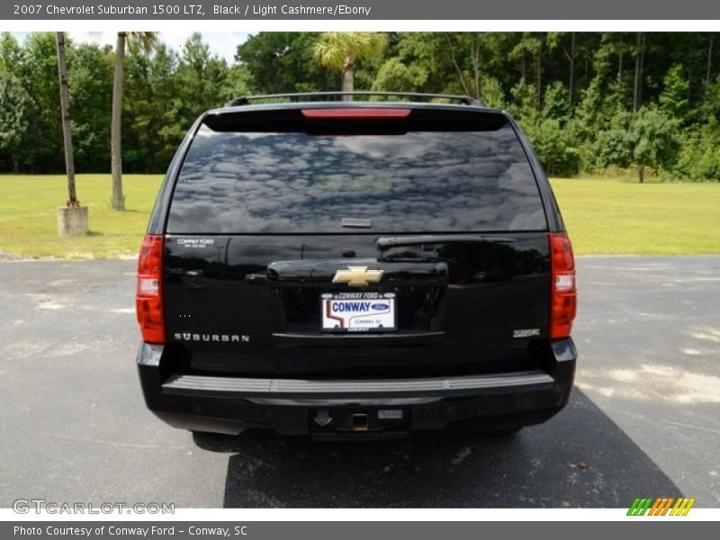 Black / Light Cashmere/Ebony 2007 Chevrolet Suburban 1500 LTZ