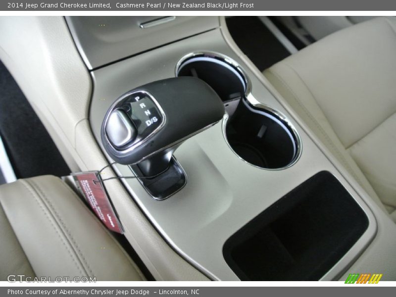 Cashmere Pearl / New Zealand Black/Light Frost 2014 Jeep Grand Cherokee Limited