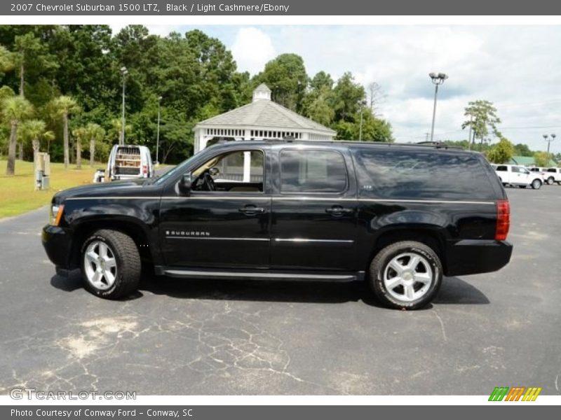 Black / Light Cashmere/Ebony 2007 Chevrolet Suburban 1500 LTZ
