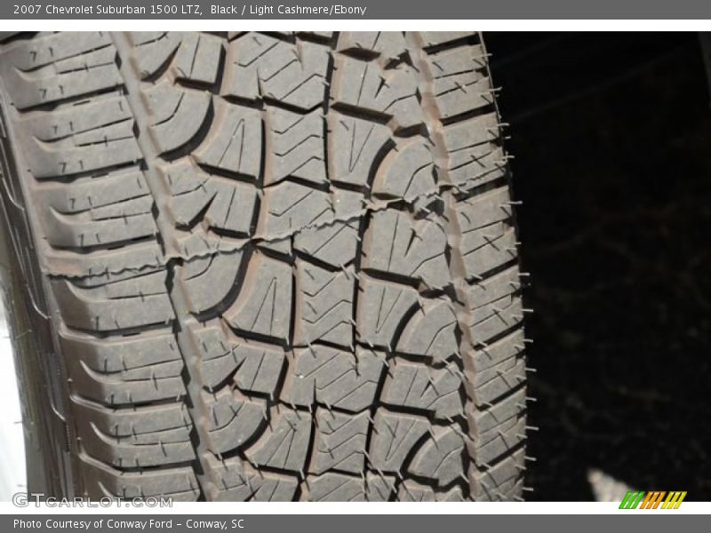 Black / Light Cashmere/Ebony 2007 Chevrolet Suburban 1500 LTZ