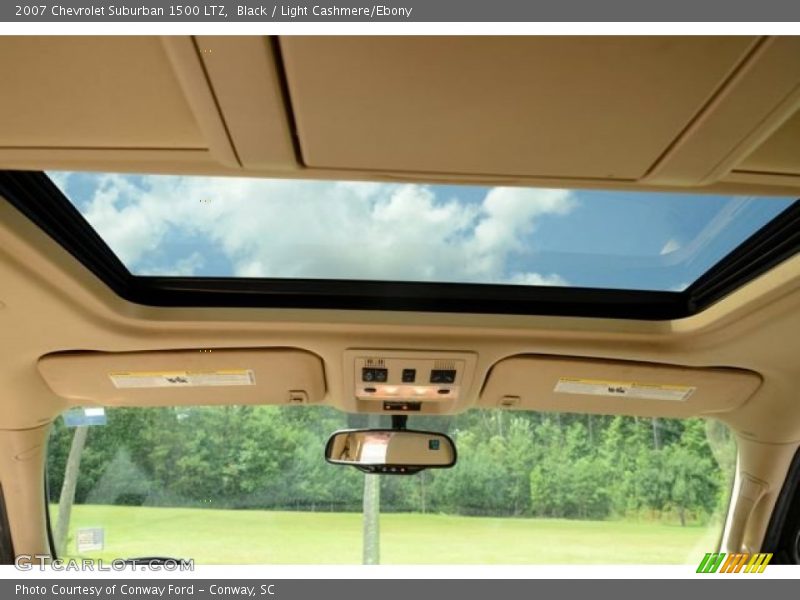 Black / Light Cashmere/Ebony 2007 Chevrolet Suburban 1500 LTZ