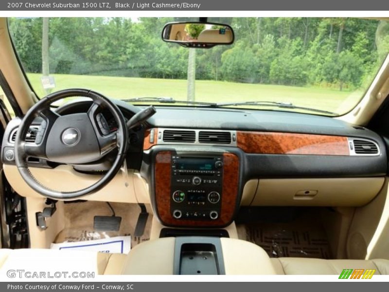 Black / Light Cashmere/Ebony 2007 Chevrolet Suburban 1500 LTZ