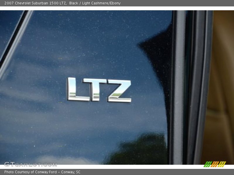 Black / Light Cashmere/Ebony 2007 Chevrolet Suburban 1500 LTZ