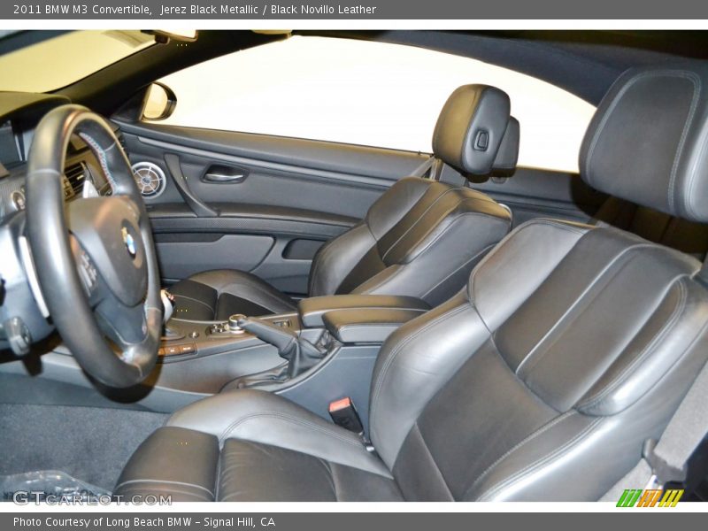 Jerez Black Metallic / Black Novillo Leather 2011 BMW M3 Convertible