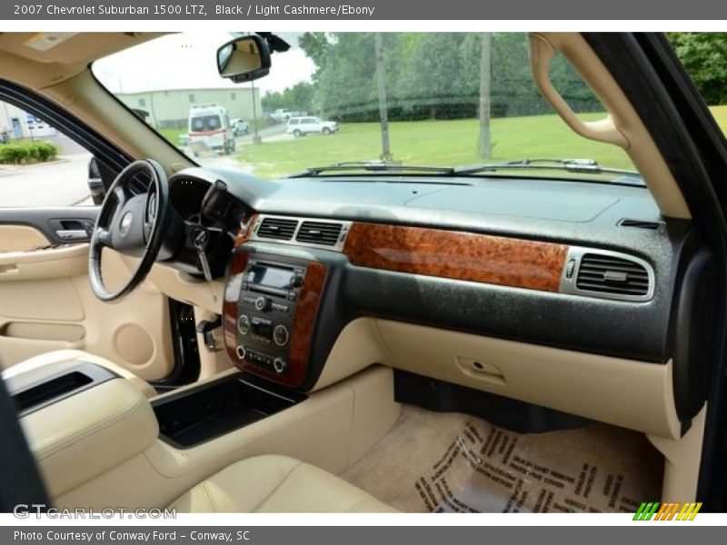 Black / Light Cashmere/Ebony 2007 Chevrolet Suburban 1500 LTZ