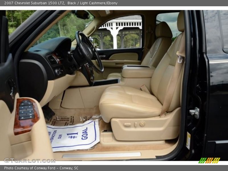 Black / Light Cashmere/Ebony 2007 Chevrolet Suburban 1500 LTZ