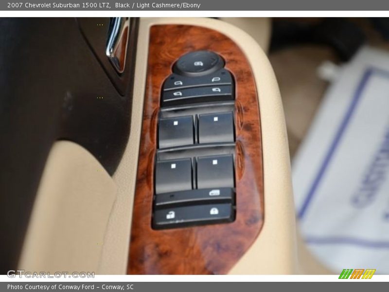 Black / Light Cashmere/Ebony 2007 Chevrolet Suburban 1500 LTZ
