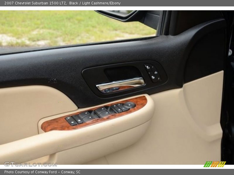 Black / Light Cashmere/Ebony 2007 Chevrolet Suburban 1500 LTZ
