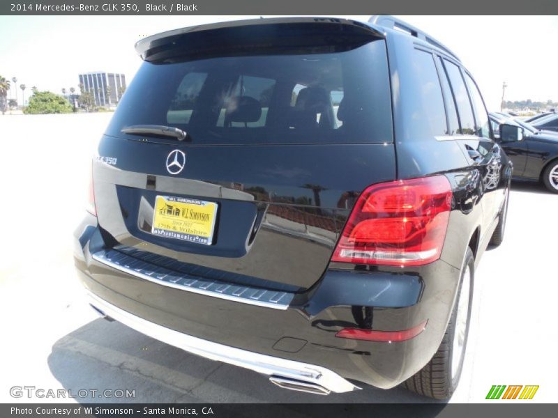 Black / Black 2014 Mercedes-Benz GLK 350