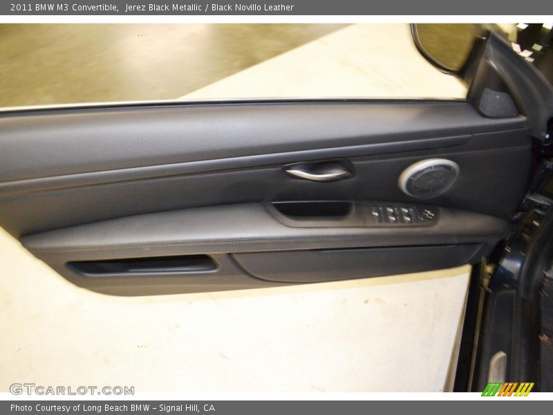 Jerez Black Metallic / Black Novillo Leather 2011 BMW M3 Convertible
