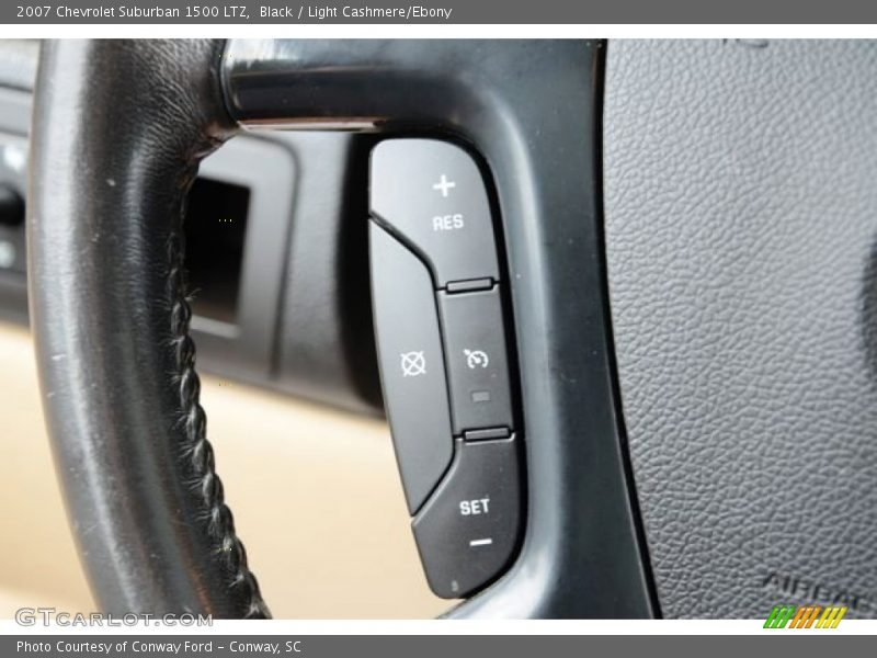 Black / Light Cashmere/Ebony 2007 Chevrolet Suburban 1500 LTZ