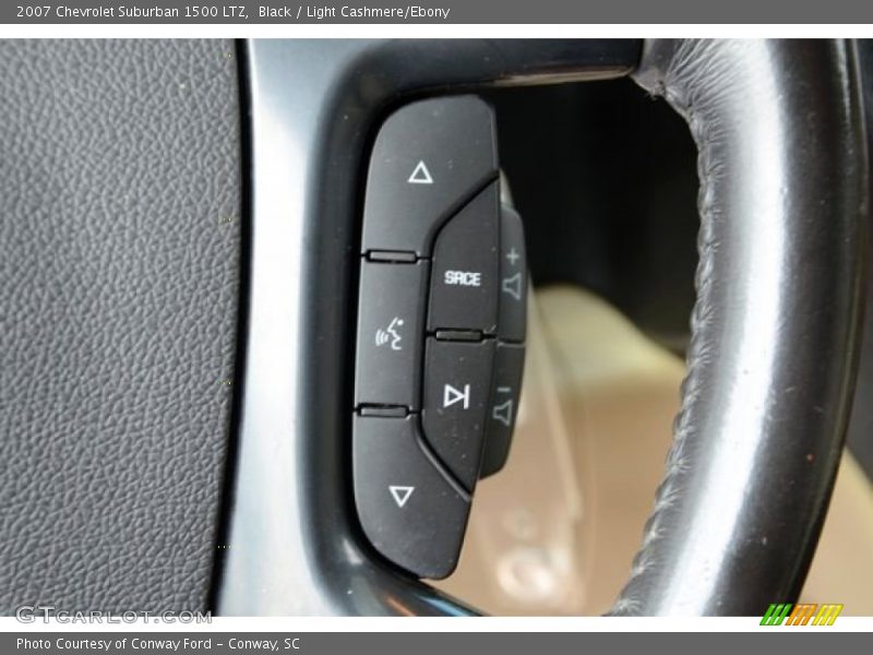 Black / Light Cashmere/Ebony 2007 Chevrolet Suburban 1500 LTZ