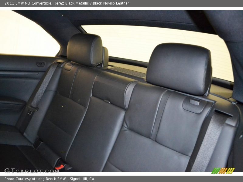 Jerez Black Metallic / Black Novillo Leather 2011 BMW M3 Convertible