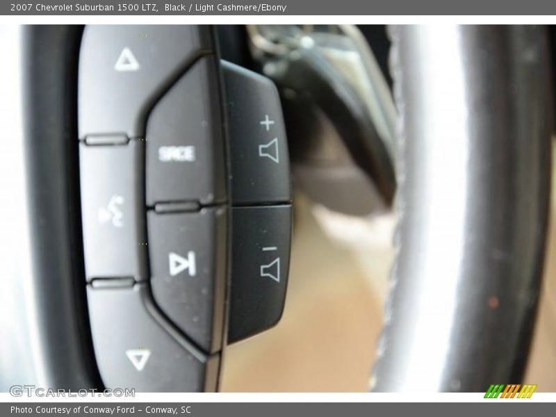 Black / Light Cashmere/Ebony 2007 Chevrolet Suburban 1500 LTZ