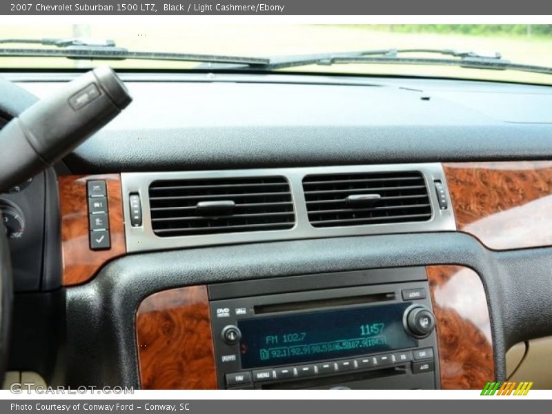 Black / Light Cashmere/Ebony 2007 Chevrolet Suburban 1500 LTZ