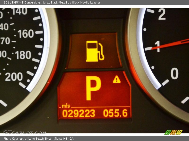 Jerez Black Metallic / Black Novillo Leather 2011 BMW M3 Convertible