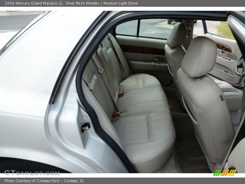 Silver Birch Metallic / Medium Light Stone 2009 Mercury Grand Marquis LS
