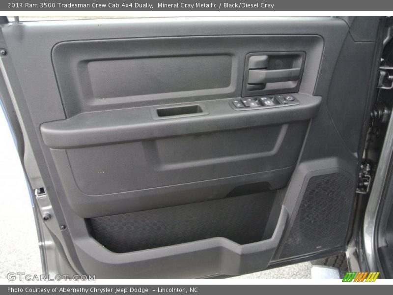 Mineral Gray Metallic / Black/Diesel Gray 2013 Ram 3500 Tradesman Crew Cab 4x4 Dually