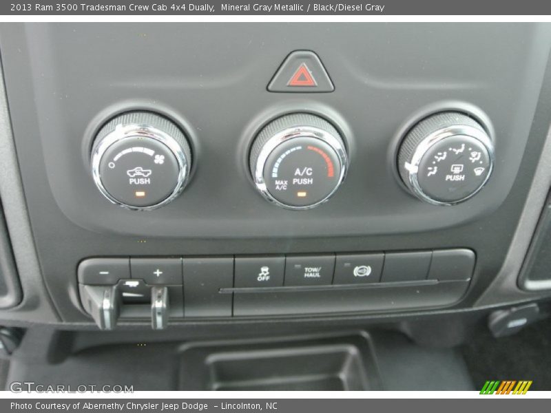 Mineral Gray Metallic / Black/Diesel Gray 2013 Ram 3500 Tradesman Crew Cab 4x4 Dually