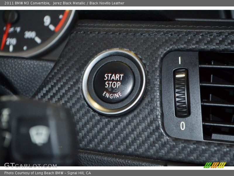 Jerez Black Metallic / Black Novillo Leather 2011 BMW M3 Convertible