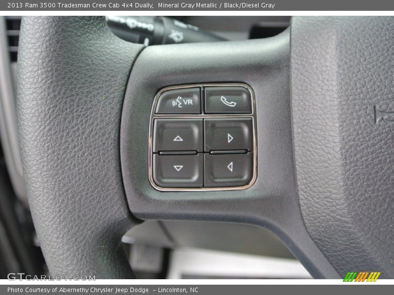 Mineral Gray Metallic / Black/Diesel Gray 2013 Ram 3500 Tradesman Crew Cab 4x4 Dually