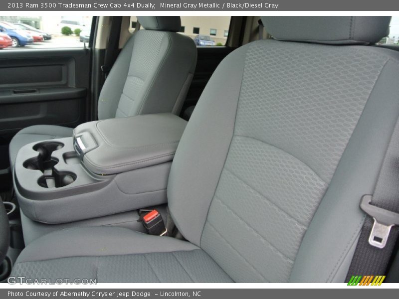 Mineral Gray Metallic / Black/Diesel Gray 2013 Ram 3500 Tradesman Crew Cab 4x4 Dually