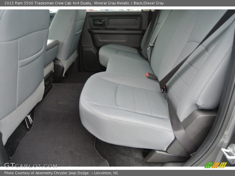 Mineral Gray Metallic / Black/Diesel Gray 2013 Ram 3500 Tradesman Crew Cab 4x4 Dually