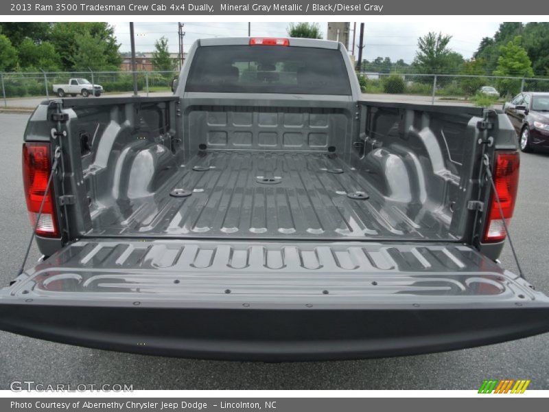 Mineral Gray Metallic / Black/Diesel Gray 2013 Ram 3500 Tradesman Crew Cab 4x4 Dually